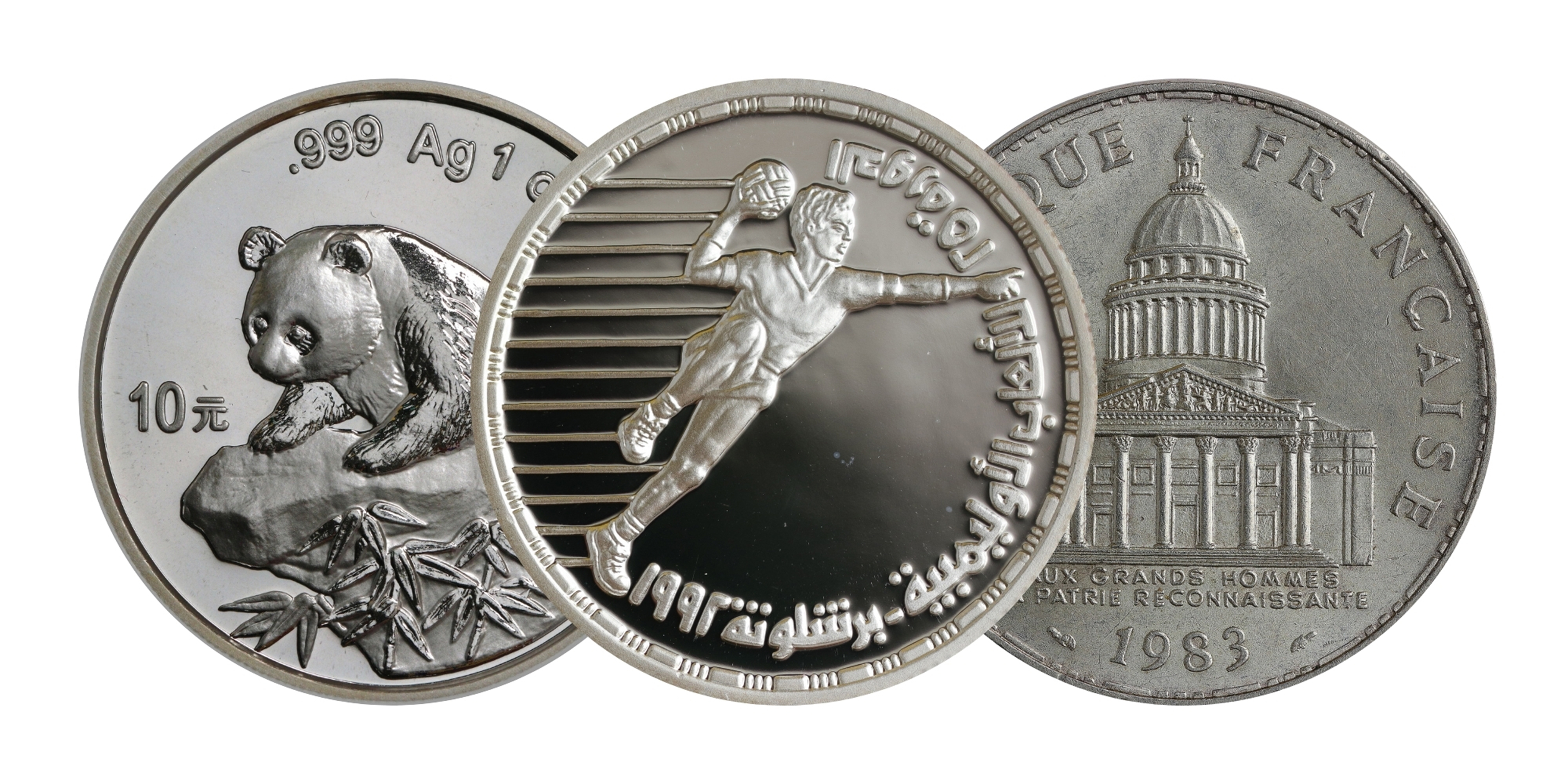 Thematischer Fokus: Tiere, Sport, Gebäude - drei Klassiker unter den thematischen Sammelgebieten innerhalb der Numismatik.